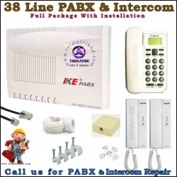 IKE 38 Line Intercom & PABX Package