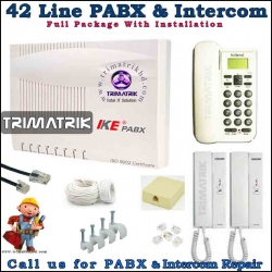 IKE 42 Line Intercom & PABX Package