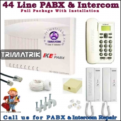 IKE 44 Line Intercom & PABX Package