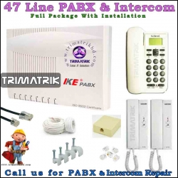 IKE 47 Line Intercom & PABX Package