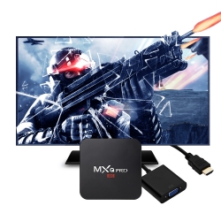 MXQ 4K Android 4.4 Smart TV Box 1GB/8GB