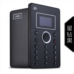 Aiek Q7 Mini credit card Size Mobile Phone