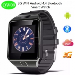 QW09 Original Full Android Wifi 3G Smart Watch