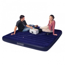 intex double Airbed intact Box free pumper