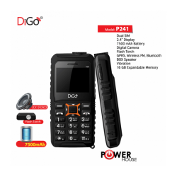 DiGo P241 power Bank 7500mAh Mobile intact Box