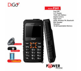 DiGo P241 power Bank 7500mAh 