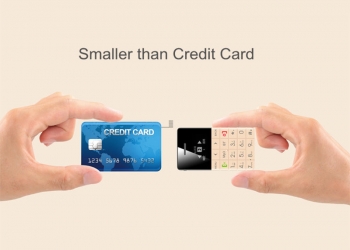 Original Mini credit card Size phone Q5 EDGE Display