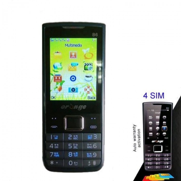 Orange B6 4 Sim Mobile Phone Price In Bangladesh Bdstore24 Com