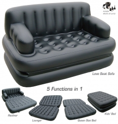 5 in 1 AirOSpace sofa cum Bed