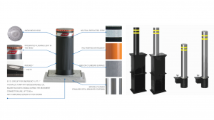 Removable Crash Rated Telescopic Parking Bollard in Bangladesh