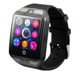 Q18 Sim supported Smart Mobile Watch Sim + Gear