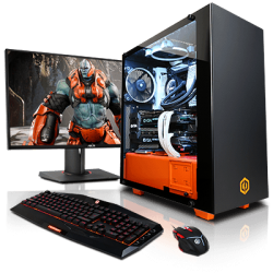 NEW 100% Gaming PC COre i5/19”LED