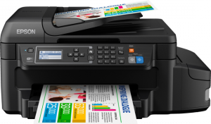 Epson L 665 4 Color InkJet AllinOne WiFi Duplex Color Printer