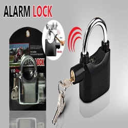 AntiTheft Padlock Bike/Door Alarm LockC: 0211.