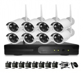  WIRELESS WIFI  IP Camera Package 1.3 Megapixels 8pcs