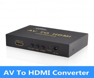 AV to HDMI 1080P AV2HDMI Mini AV to HDMI Converter 
