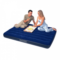 intex double Airbed intact Box free pumper