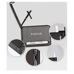 Focus 2 in 1 Cigarette Case cum Lighter