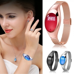 Z18 Woman Bracelet Blood Pressure Heart Rate Fitness Monitor