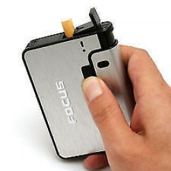 Focus 2 in 1 Cigarette Case cum Lighter 