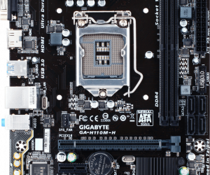 Gigabyte GAH110MH Micro ATX Motherboard