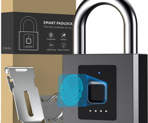 Smart Padlock with Mobile App Unlock