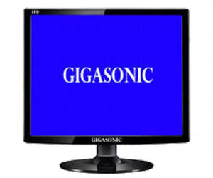 GIGASONIC GS1701 17 Square LED Monitor