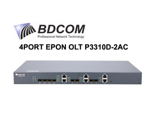 BDCOM 4 Port EPON OLT P3310D2AC 