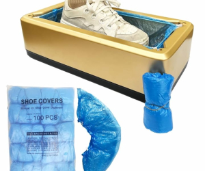 Automatic shoe cover dispenser machine with 100 Pcs Cover