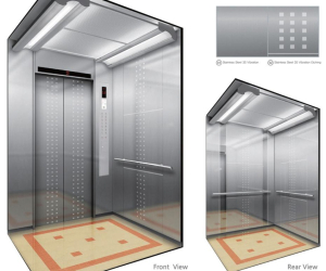 Korean 800Kg Passenger Elevator(FujiKorea)