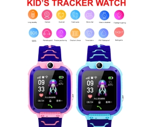 Multifunctional Kids Smart Watch Tracker GPS Location & Communication