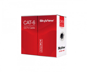 NEW SkyView Cat6 UTP 305 Meter CCTV Network Orange Cable