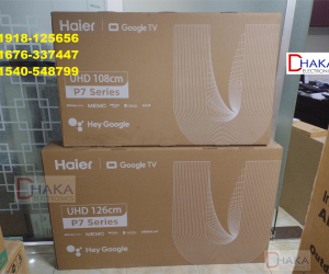 Haier 50 inch H50P7UX 4K Smart Google TV. (Official)