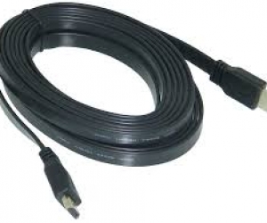 HDMI CABLE 10M 1.4V FLAT TYPEBlack