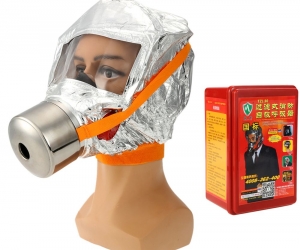 Smoke Mask Smoke Masks Fire Evacuation Mask Emergency Hood Gas Oxygen Respirators 30 Minutes