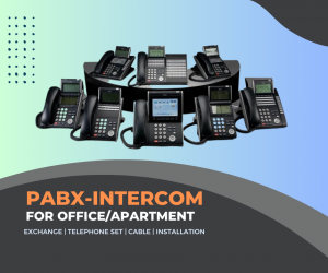 Intercom system for Apartment Office 