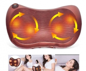 Orginal Electric Body Massager / Neck Massage Pillow / Car & Home Massage Pillow for Relaxation