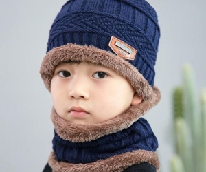 Winter Chines Cap For Kids