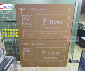 Haier 50 inch H50P7 Pro HQLED 4K Google Smart TV Official