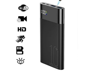 H10 Wifi Power Bank Video Camera 1080P 10000mAh Battery
