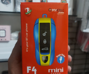 Mycell F4 Mini Car Folding Phone With Warranty Dual Sim