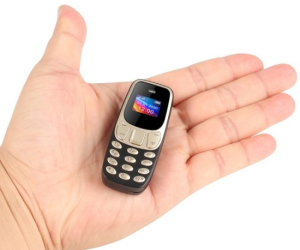 BM10 Mini Mobile Phone Dual Sim Option  Gold