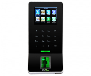 F22-Ultra-thin-Fingerprint-Time-Attendance-and-Access-Control-Terminal-Black