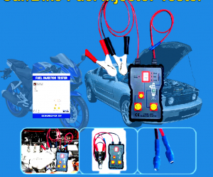 Car / Bike Fuel Injector Tester 12V Car Vehicle Diagnostic Tool 4 Modes