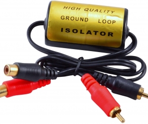    Audio Ground Loop Isolator Noise Suppressor Filter