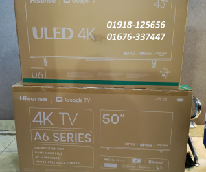 Hisense 50A6F3 50 inch UHD 4K Google TV Price BD Official
