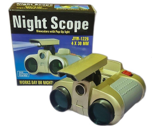 Night Scope Kids Binoculars Popup Light