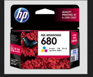 HP Genuine 680 Tricolor Original Ink Advantage Cartridge
