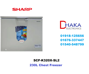 Sharp 230L SCFK320XSL2 Chest Freezer