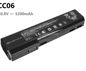 Replacement Battery for HP EliteBook 8470P laptop (5200mAh, 6 cells)